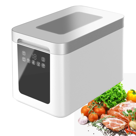 Olansi Home Smart Fruits Waschmaschine Fleischsterilisator Lebensmittel Reinigungsmaschine Tragbare Haushaltsfrucht- und Gemüsereiniger